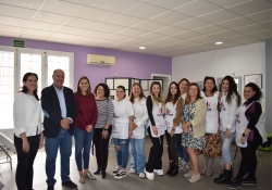 Clausura de la acción formativa de "Servicios Auxiliares de Estética’’ en Usagre
