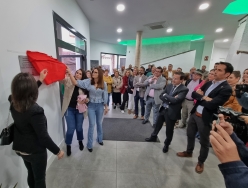 El presidente de la Diputación de Badajoz participa en el homenaje a las víctimas de la riada de Valverde de Leganés