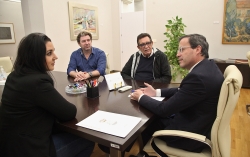 La Diputación de Badajoz y Parkison Extremadura abren líneas de coordinación ante las necesidades de la Asociación