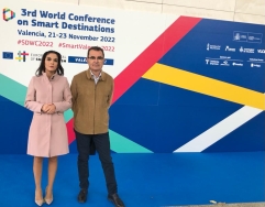 La Diputación asiste en Valencia al III Congreso Mundial de Destinos Turísticos Inteligentes