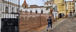 La empresa arranca los trabajos para construir el hotel en el Palacio de Godoy de Cáceres