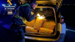 Incautan en Cáceres el mayor alijo de droga en una década: más de media tonelada de polen de hachís