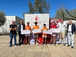 ÁFRICA HERMIDA Y JAVIER NAVARRETE SE ADJUDICAN EL CAMPEONATO DE EXTREMADURA ALEVÍN DISPUTADO EN EL REAL CLUB DE TENIS CABEZARRUBIA