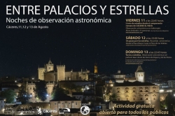 EL AYUNTAMIENTO DE CÁCERES ORGANIZA ‘ENTRE PALACIOS Y ESTRELLAS’, UNA ACTIVIDAD DE OBSERVACIÓN ASTRONÓMICA