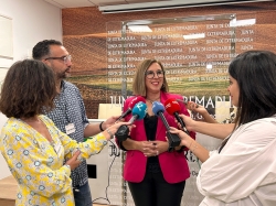 Mercedes Morán ve una "magnífica noticia" la reapertura de la mina de Aguablanca en Monesterio