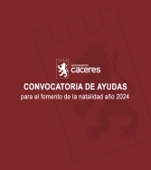 CONVOCATORIA DE AYUDAS ECONÓMICAS PARA EL FOMENTO DE LA NATALIDAD AÑO 2024