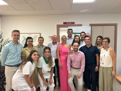 Elena Manzano visita las instalaciones de FREMAP en Mérida y apuesta por una "Administración saludable" basada en "políticas de bienestar"