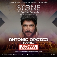 Antonio Orozco también agota las entradas para su segundo concierto en el STONE&MUSIC Festival