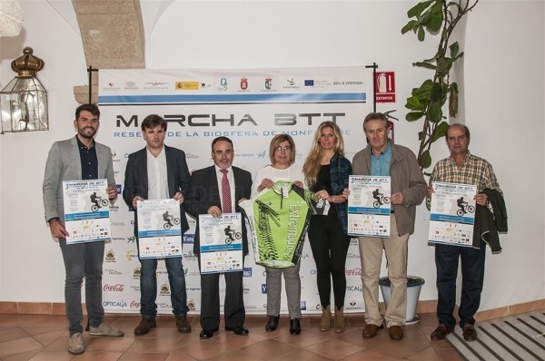 Monfragüe celebra una marcha BTT