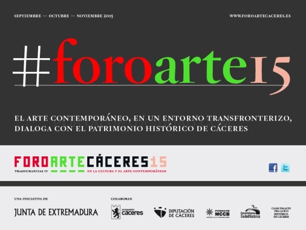 Pintura, coleccionismo y periferias centrarán los debates de Foro Arte Cáceres 15