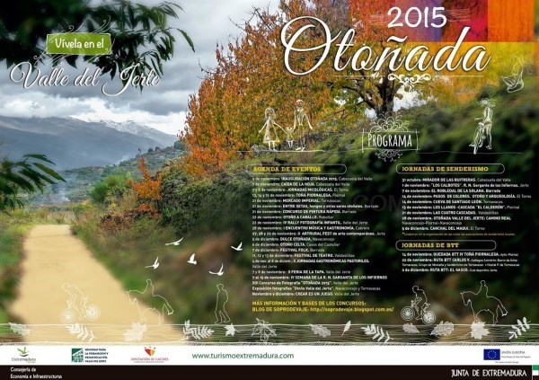 El otoño arranca en el Valle del Jerte