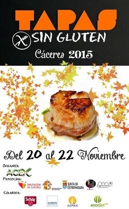 Once establecimientos se suman a la I Ruta de la Tapa Sin Gluten que se celebrará en Cáceres