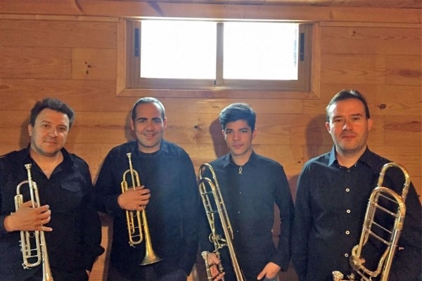 El cuarteto 'Metales Miscelánea' actúa este viernes en Huélaga
