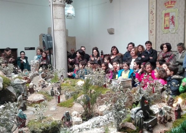 El Belén del Palacio de Carvajal de Cáceres permanecerá abierto al público hasta el 10 de enero