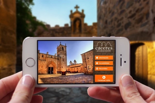 Cáceres estrena una APP turística adaptada a personas con discapacidad
