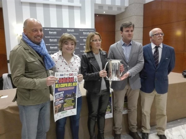 Cáceres albergará la XLI Copa del Rey nacional de voleibol