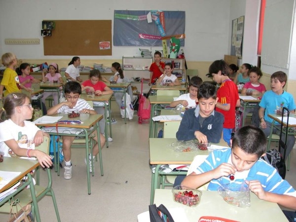 Más de 60.000 escolares participan en el programa de consumo de frutas de la Junta para los centros de infantil y primaria