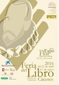 La XVII Feria del Libro de Cáceres se celebrará del 21 de abril al 1 de mayo