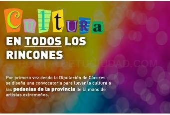 Por primera vez desde la Diputación se diseña una convocatoria para llevar la Cultura a las pedanías