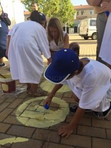 Nevado visita las actividades de Dinamización de Parques Infantiles en la zona de Cáceres el Viejo