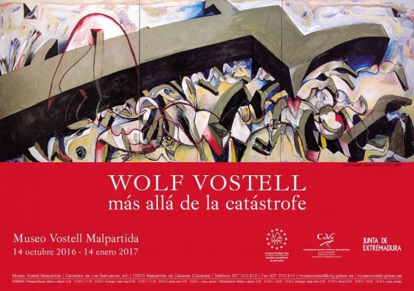 La exposición “Wolf Vostell más allá de la catástrofe” muestra la razón y la sinrazón del siglo XX