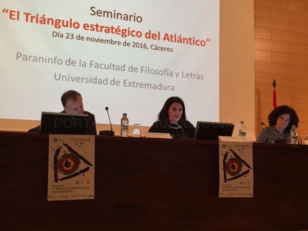 La directora general de Acción Exterior resalta el papel de Extremadura en el triángulo Europa - África - América