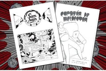 El trabajo Samhain, de gaditano Francisco Lobón, ganador del I Premio Cómic/Manga/Arte Joven de la Diputación