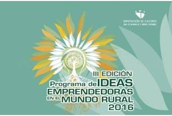 Cuatro “Ideas emprendedoras en el Mundo Rural” se repartirán el premio de 25.000 € que concede la Diputación de Cáceres
