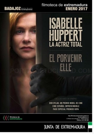 Isabelle Huppert, Bob Dylan y Cine Español, protagonistas de la Filmoteca de Extremadura en enero