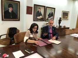 Firmado un convenio de colaboración con la Universidad Internacional de Humboldt