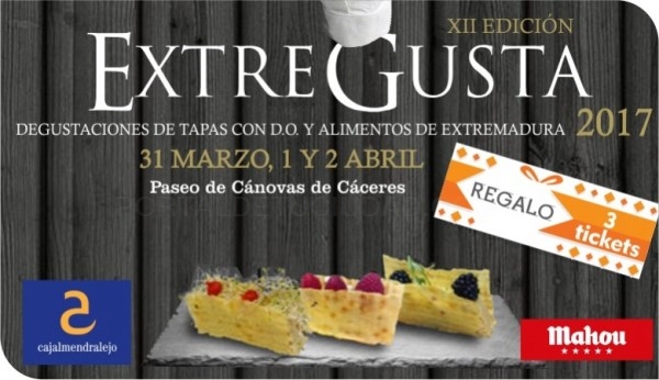 Extregusta llega a Cáceres este fin de semana.