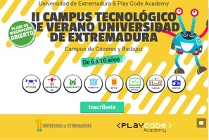 Abierta la inscripción para el II Campus Tecnológico UEx, en Cáceres y Badajoz