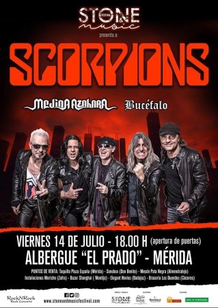 G. Civil, Policía nacional y local, bomberos, protección civil y sanitarios integran la seguridad del concierto de Scorpions.