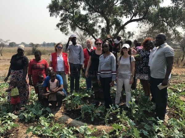 La consejera de Políticas Agrarias visita las regiones del norte de Namibia