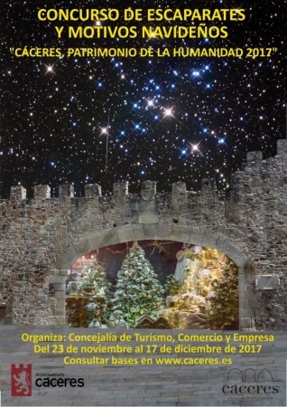 Concurso de esparates y motivos navideños Cáceres 2017.