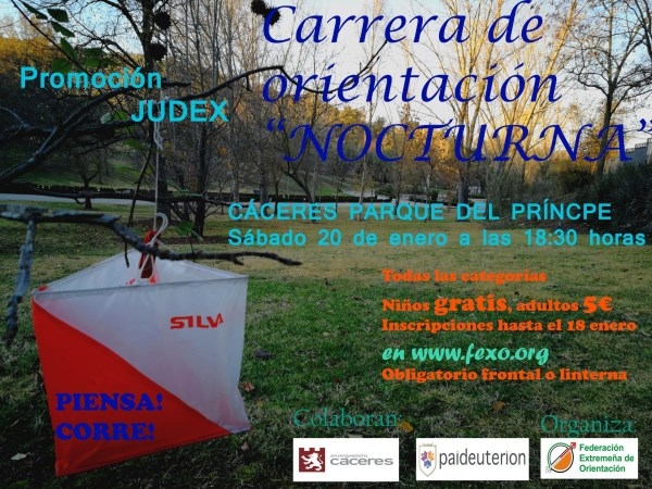 Carrera de Orientación Nocturna.