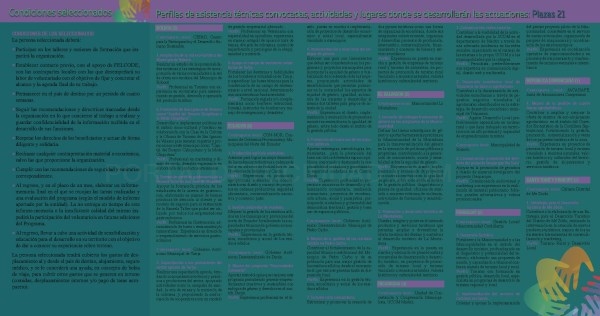 Veintiún voluntarios expertos aportarán su experiencia en siete países en la XIV convocatoria de FELCODE.