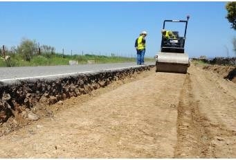 La Diputación acomete obras en la carretera CC-27.1, de Plasenzuela a la A-58.