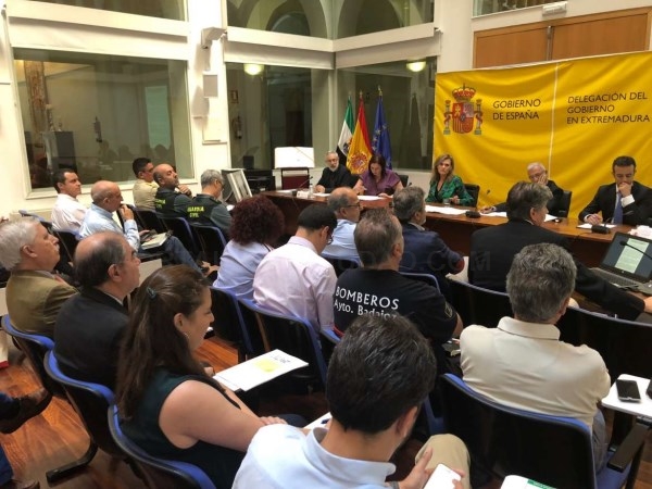 Extremadura colabora con Portugal en la lucha contra los incendios forestales.