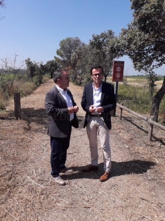 La Vía Verde Vegas del Guadiana, que une las localidades de Villanueva de la Serena con Logrosán, tendrá un uso ecoturístico.