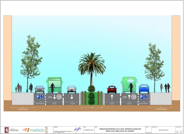 Magenta se encargará de la remodelación de la avenida de Virgen de Guadalupe.