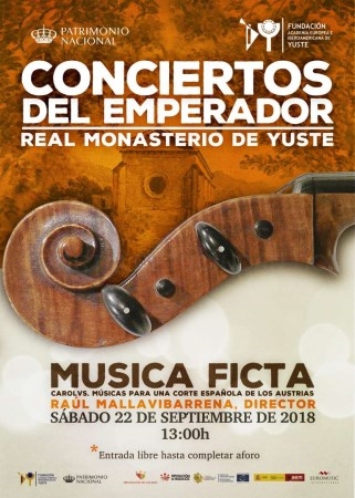 La Fundación Yuste clausura el ciclo de Conciertos del Emperador con el grupo ‘Musica Ficta’