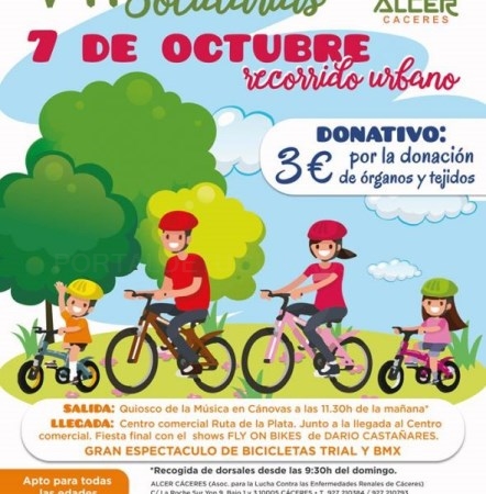 VII Pedaladas Solidarias “Por la Donación de Órganos y Tejidos”