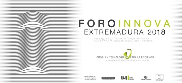 El Foro Innova Extremadura 2018 abordará en Cáceres la eficiencia para la competitividad empresarial.