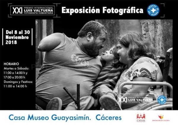 La Casa Museo Guayasamín, acogerá desde el 8 al 30 de noviembre  la Edición XXI del premio de fotografía internacional humanitaria Luis Valtueña.