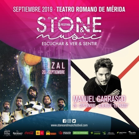 Izal y Manuel Carrasco se suman al cartel del Stone & Music 2019.