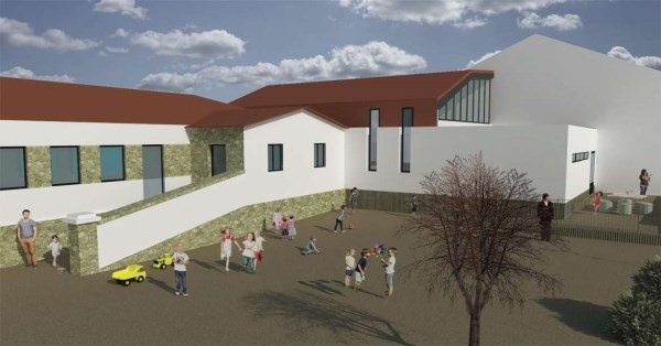Zarza la Mayor tendrá un nuevo gimnasio-sala de usos múltiples en el  colegio.