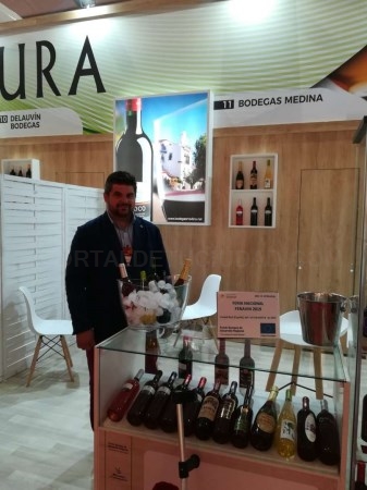 El sector vitivinícola extremeño difunde su marca en Fenavin 2019.
