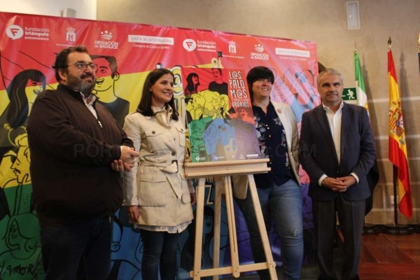 La portavoz de la Junta de Extremadura,ha querido poner en valor el papel de los activistas LGTBI en el año en que se cumplen 40 años de constitución.