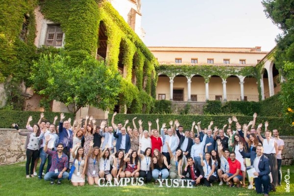 Campus Yuste se clausura con la participación de alumnos procedentes de 19 países que estudian en 47 universidades.
